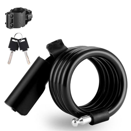 1644 Antifurto per Bicicletta Cavo in Acciaio Antifurto Estensibile 115cm