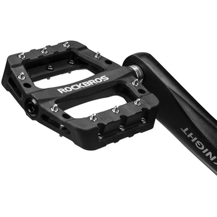 2172 Pedali per mountain bike in fibra di nylon - Nero