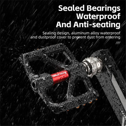 1797Pedal de aleación de aluminio de liberación rápida con 3 rodamientos