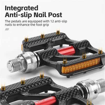 1797Pedal de aleación de aluminio de liberación rápida con 3 rodamientos