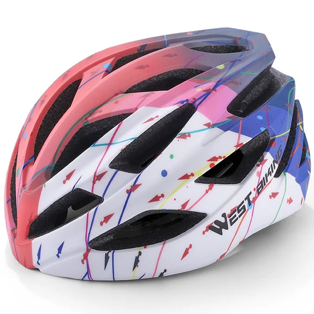 Casco de ciclismo para mujeres - Multicolor 1806