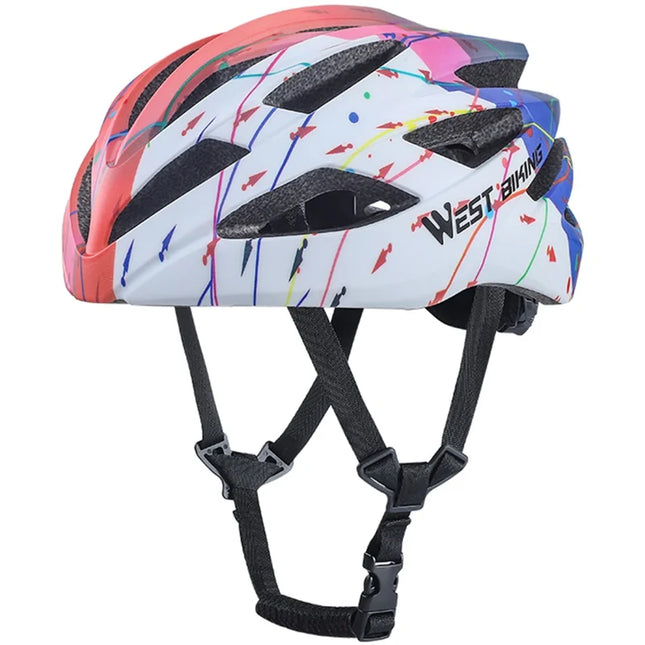 Casco de ciclismo para mujeres - Multicolor 1806