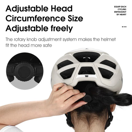 713 Breathable MTB Bike Helmet for Cycling - Tan