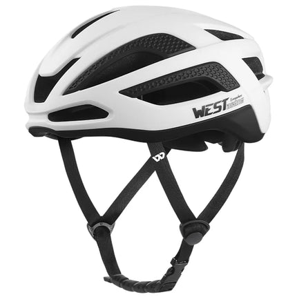 1484Casque de vélo VTT respirant pour le cyclisme - Blanc+Noir