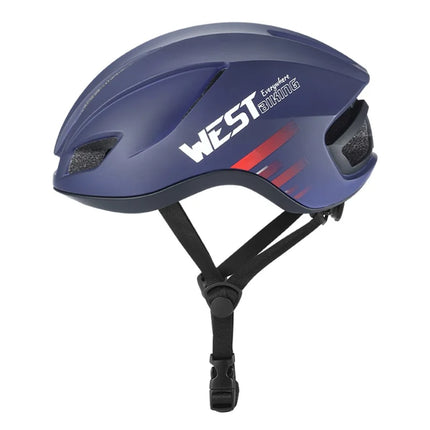 1101Casque de vélo léger avec éclairage arrière LED - Violet