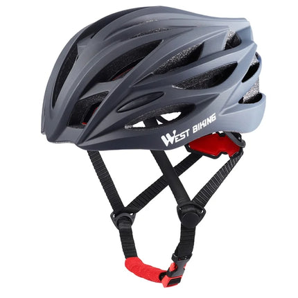 57Casque de cyclisme dégradé avec protection de la tête PC+EPS respirant - Noir