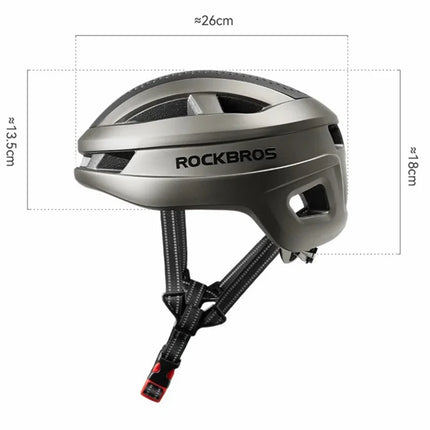 24 Atmungsaktiver Fahrradhelm mit Kopfschutz (Mattes Design) - Weiß