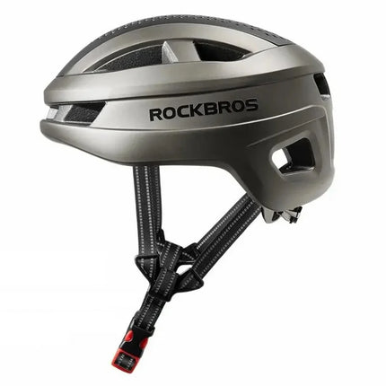 735Casque de vélo respirant avec protection de la tête (Design Mat) - Titane