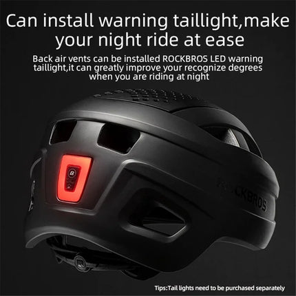 493 Casco da bici traspirante con protezione per la testa (Design opaco) - Grigio