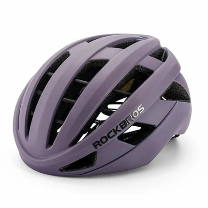 698 Cycling helmet with head protection in PC+EPS - Matte/Purple