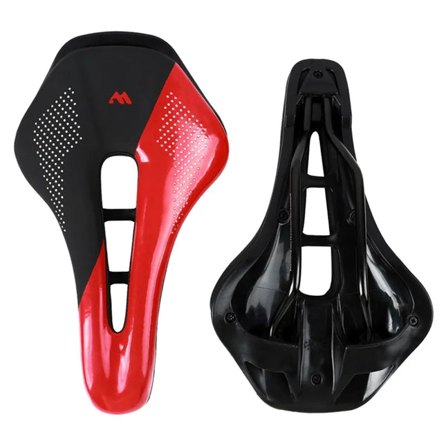 523Sella da bici traspirante per bici da corsa - Rosso