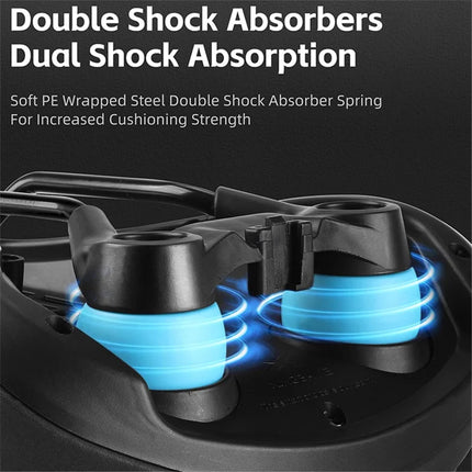 1563Selim de bicicleta oco com absorção de choques - Estilo clássico