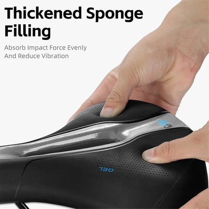 784Selle de vélo creux à absorption des chocs - Style élargi