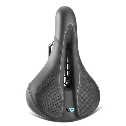 1088Selle de vélo en cuir + éponge, siège de vélo creux et respirant - Standard