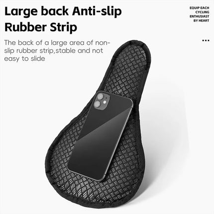 1582Cojín de sillín de bicicleta con absorción de impactos con funda para lluvia