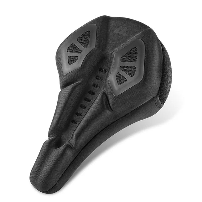 565 Bicycle seat cover, memory foam + silicone - Black