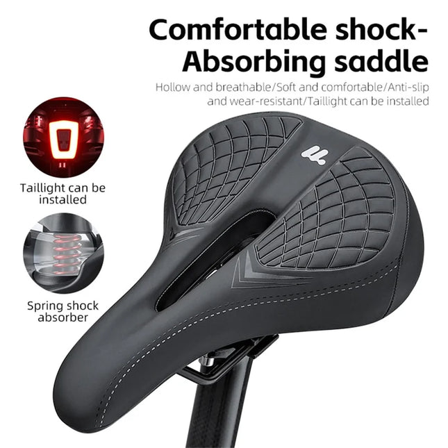 745Selle de vélo confortable à absorption des chocs (style de base)