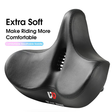 1664Selle de vélo de route VTT de montagne antichoc et respirant - Style creux