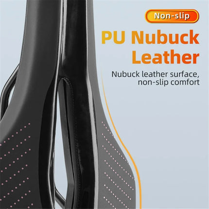 1118Selle de vélo VTT respirante en cuir PU et antichoc Rockbros