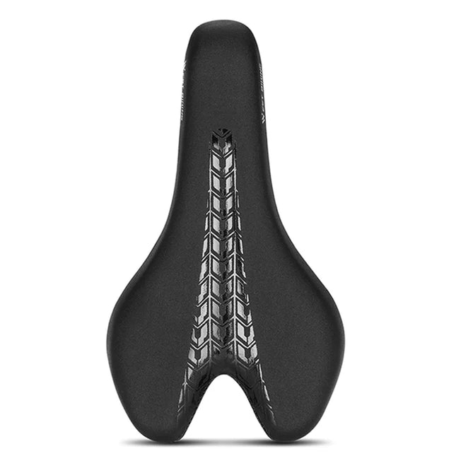 647 Children's leather shock-absorbing bicycle saddle - Long style