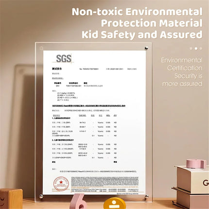 647 Children's leather shock-absorbing bicycle saddle - Long style