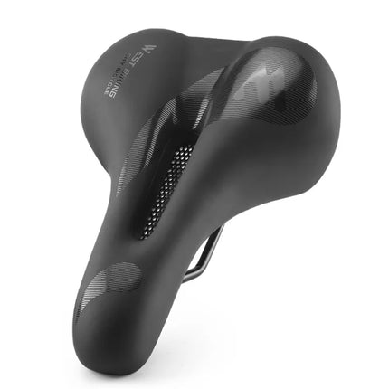 1015Selle de vélo en cuir PU, siège de vélo respirant - Style respirant et ajouré