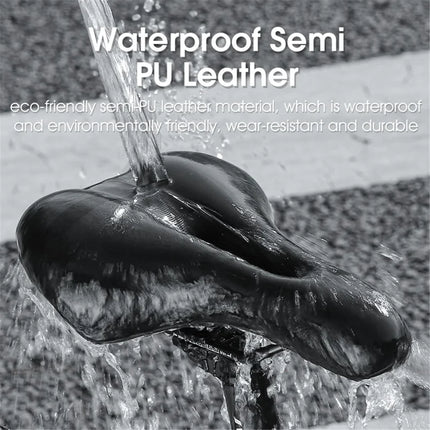 439 PU Leather Bike Saddle Comfort - Comfortable and Thickened Style
