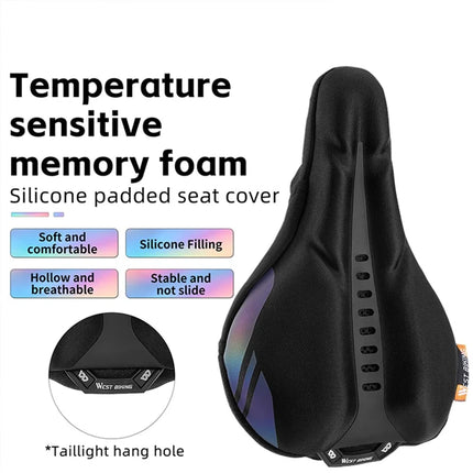 1159 Coprisella per bicicletta in schiuma a memoria di forma