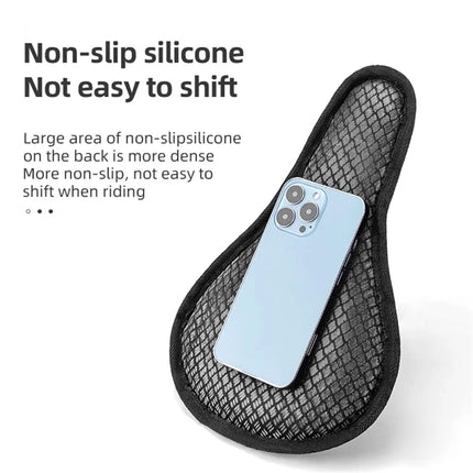 571 Bicycle seat cover, memory foam + silicone