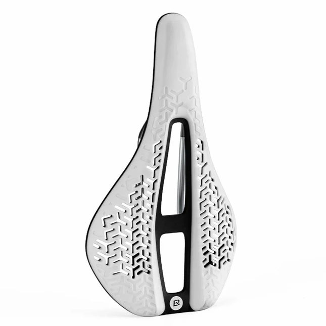 559Selle de vélo TPEE+PA66 respirante – Coussin de siège de vélo - Blanc