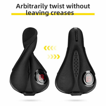 1595Sella per bicicletta in silicone spessa e ammortizzante Rockbros per MTB