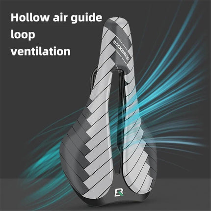 1199Sella per bici da corsa e MTB traspirante in pelle PU