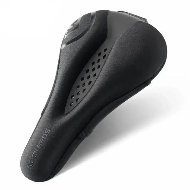 464 Shock-absorbing and thick silicone mountain bike saddle Rockbros