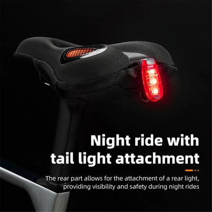 433Housse de selle de vélo épais en silicone à absorption des chocs respirant