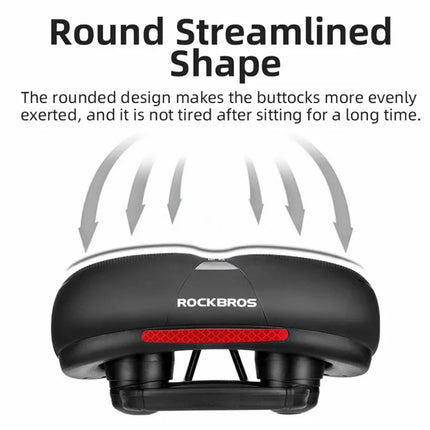 1832 PU leather and memory foam bicycle saddle Rockbros