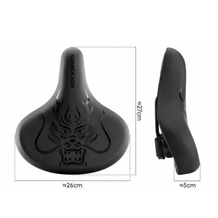 1436Sella per bici MTB allargata in spugna ad alta densità Rockbros