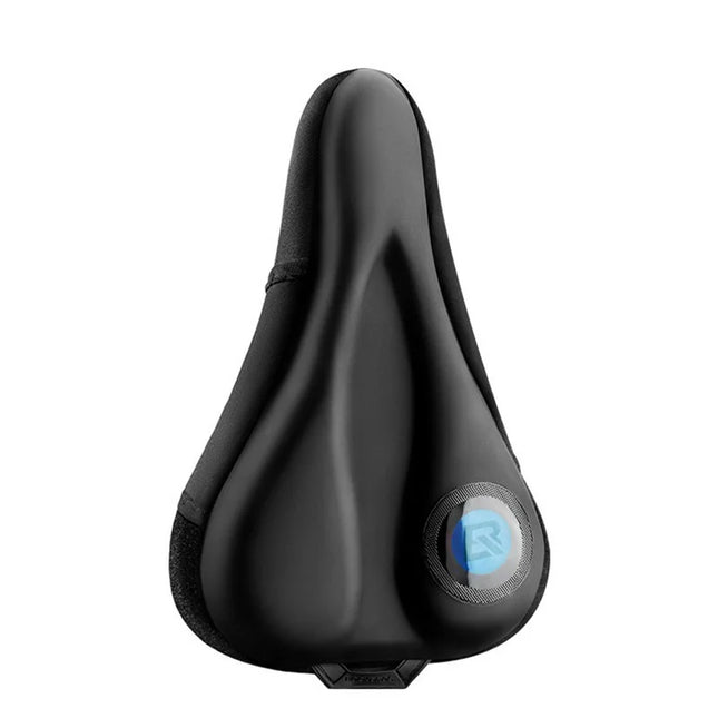 602 Silicone Quick Release Bicycle Saddle - Black/Blue