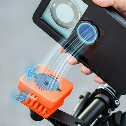 Atsparus vandeniui magnetinis telefono laikiklis elektriniam motociklui