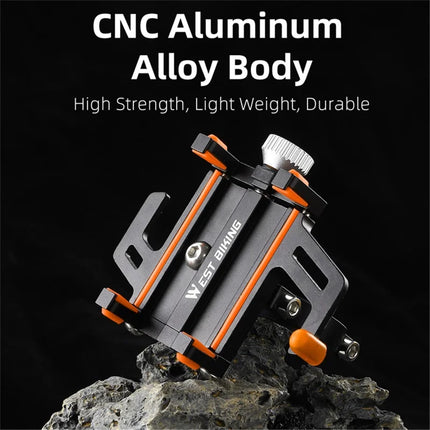 1052Support de téléphone de guidon de vélo en alliage d&amp;#39;aluminium