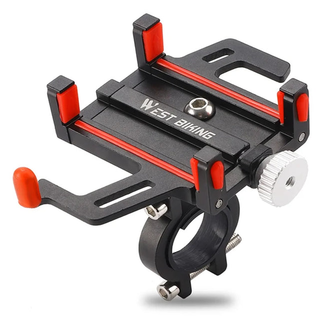 1426 Bicycle Handlebar Phone Holder in Aluminum Alloy