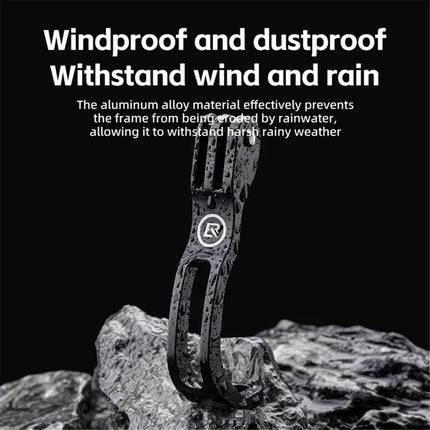 1065Support de phare de vélo, extension de phare avant de vélo pliant