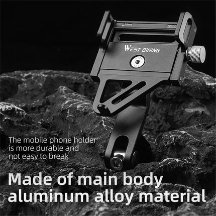 Supporto per telefono da bici da corsa MTB in lega di alluminio 1809