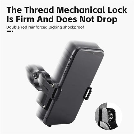 Supporto per telefono cellulare per bici ultra-leggero in lega di alluminio