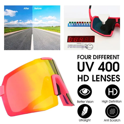 2343Lunettes de vélo polarisées pour VTT et route