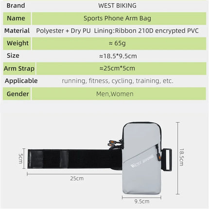 716Brassard da Sport per smartphone Running Fitness