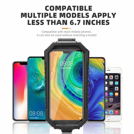 886 Portable phone holder with PET touch screen