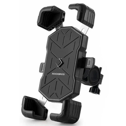 2419Rockbros Soporte para bicicleta para teléfono de 4,5 a 7,2 pulgadas