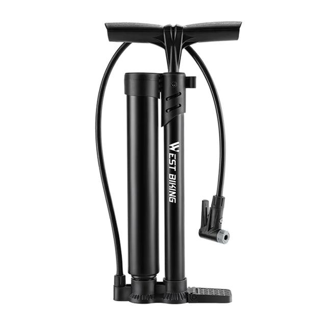 Tragbare Hochdruck-Fahrradpumpe mit Manometer