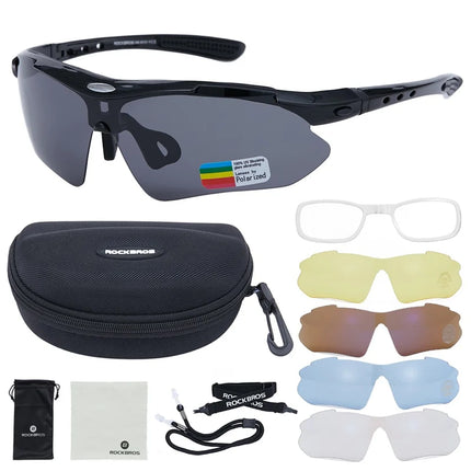 2333Lunettes de soleil de sport polarisées UV400 Protection Outdoor
