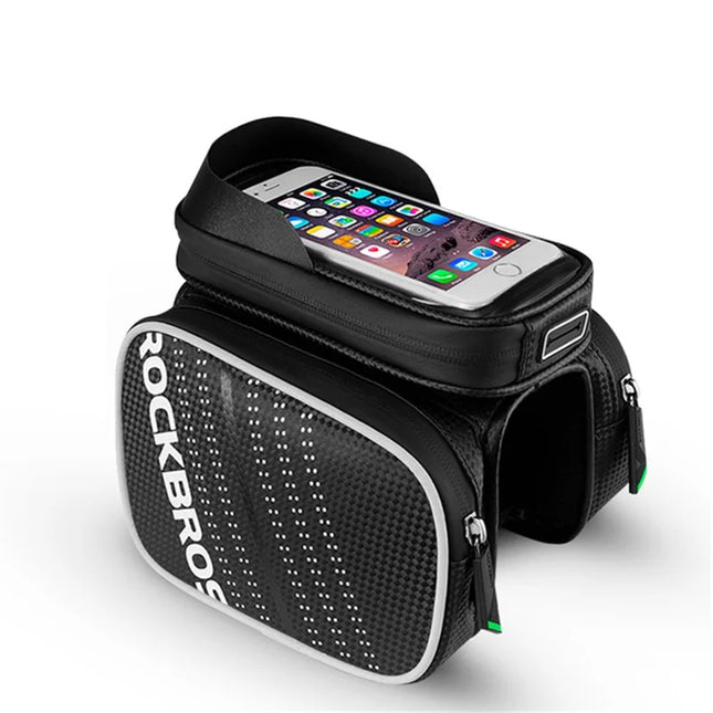 979 Bicycle bag with 6.2-inch touchscreen for smartphone meteore
